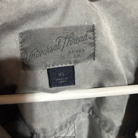 Universal Thread Light Gray Utility Jacket - Picture 3 of 4